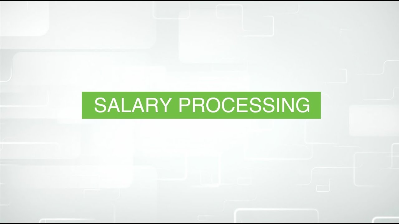 Processing of Salary bills in SPARK for the months 04/2020 to 08/2020