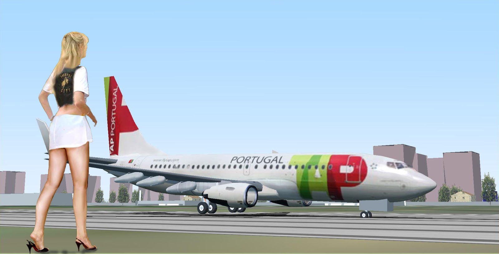 Micro Flight Simulador 5.0: Boeing 737-700 TAP