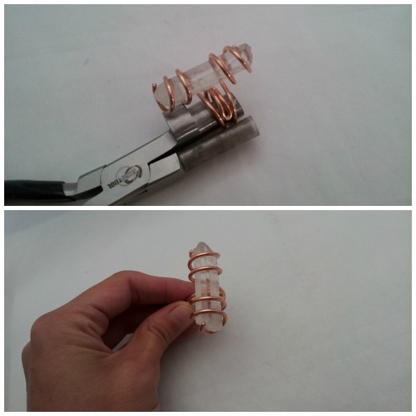 DIYU How to Make Wire Wrapped Crystal Ring