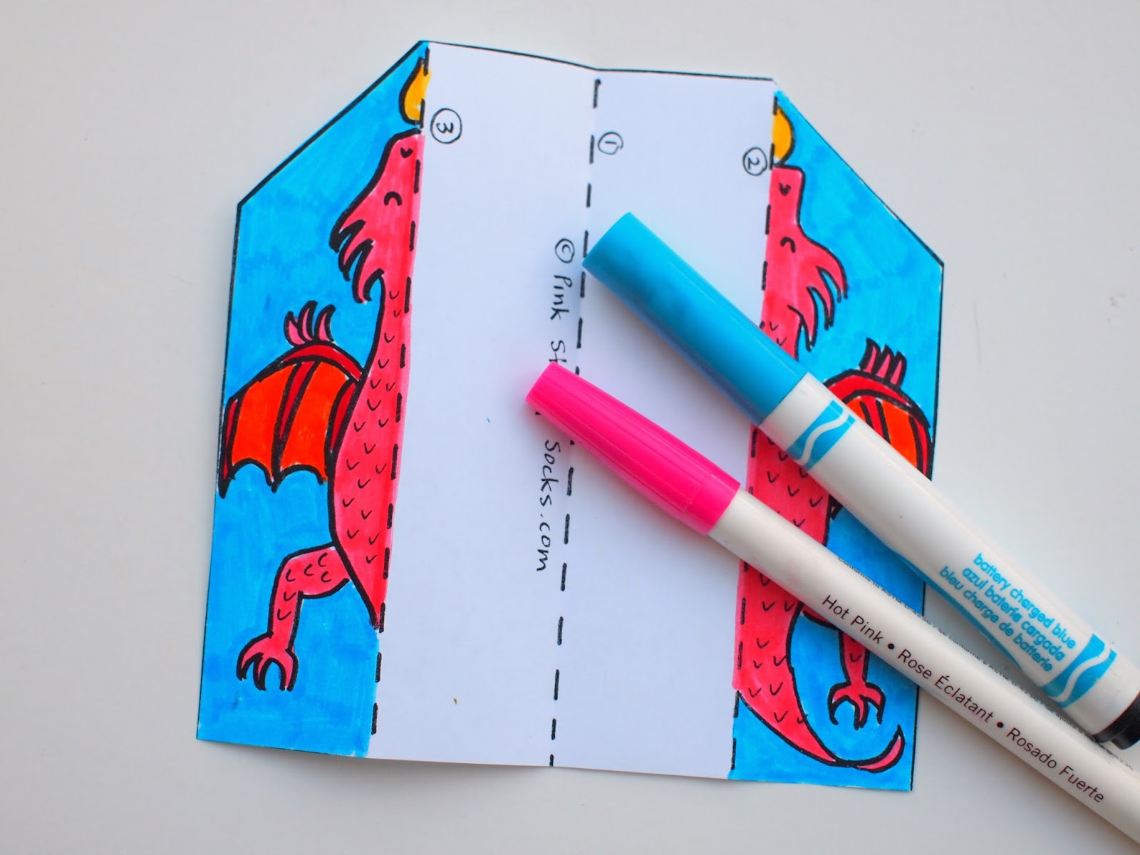 Design a Paper Glider (Free printable included!) | Pink Stripey Socks
