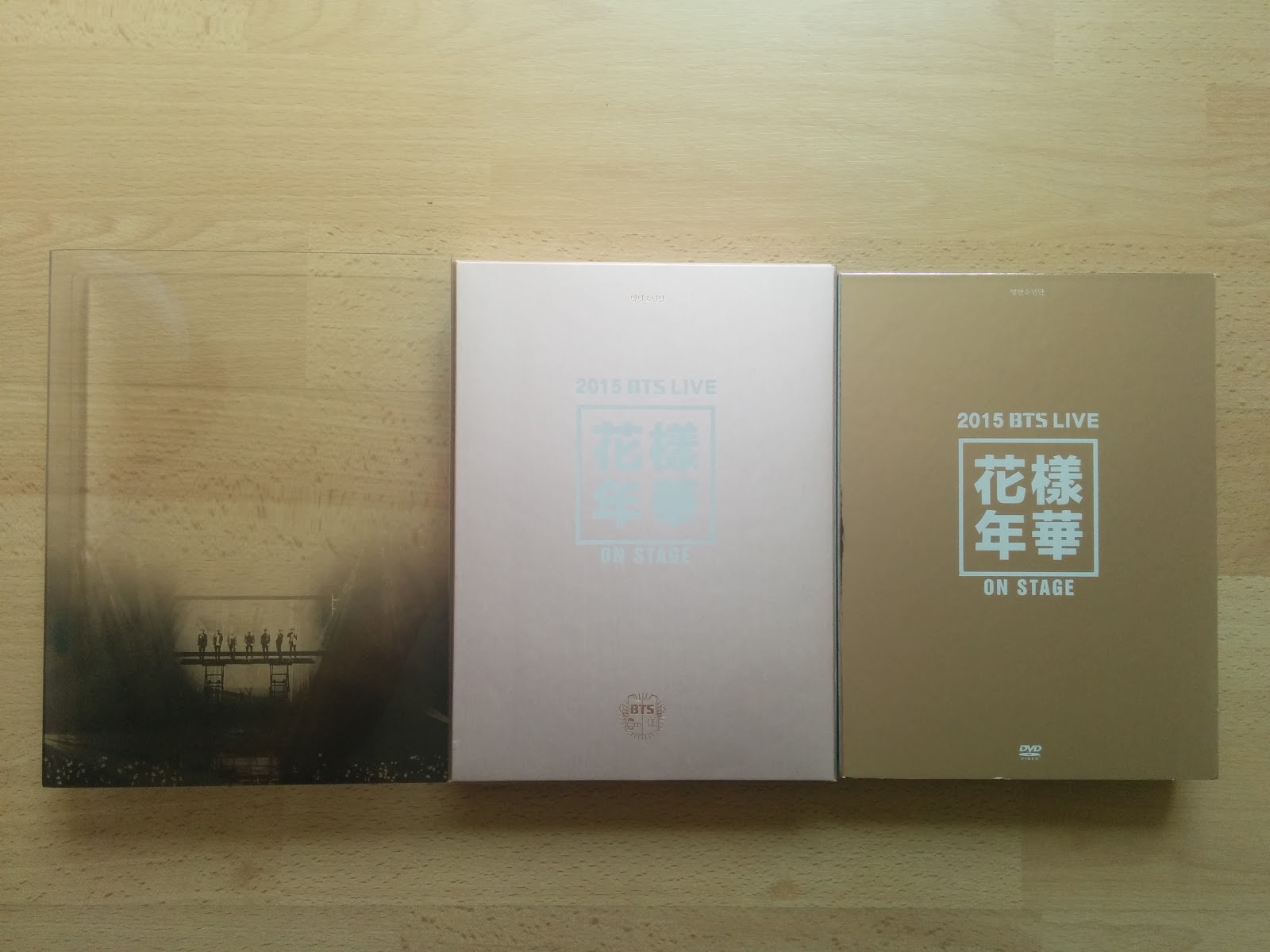 playlisthoarder UNBOXING BTS 2015 LIVE HYYH ON STAGE DVD