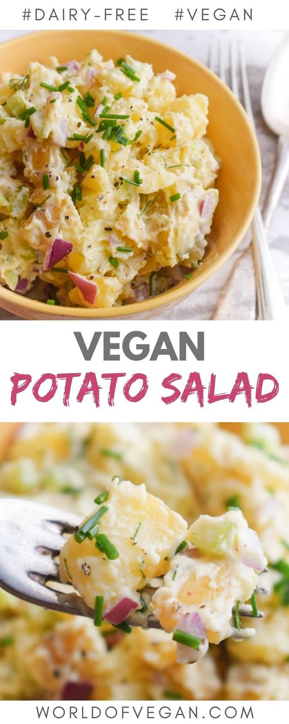 Classic Vegan Potato Salad Easy Recipes
