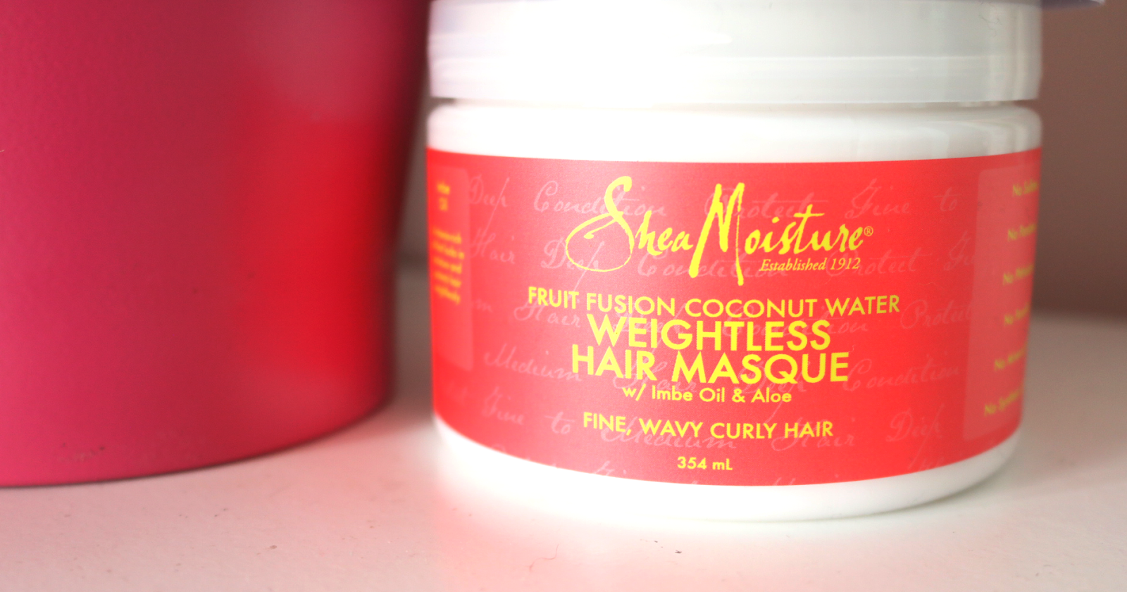 SheaMoisture Fruit Fusion Coconut Water Weightless Hair Masque