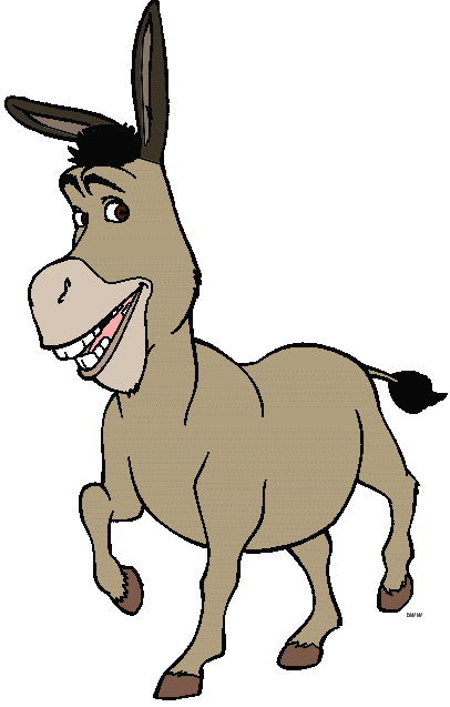 free clipart donkey cartoon - photo #3