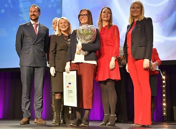 Crown Prince Haakon and Crown Princess Mette Marit attended the presentation of the Female Entrepreneur Norway 2017 Award in Trondheim