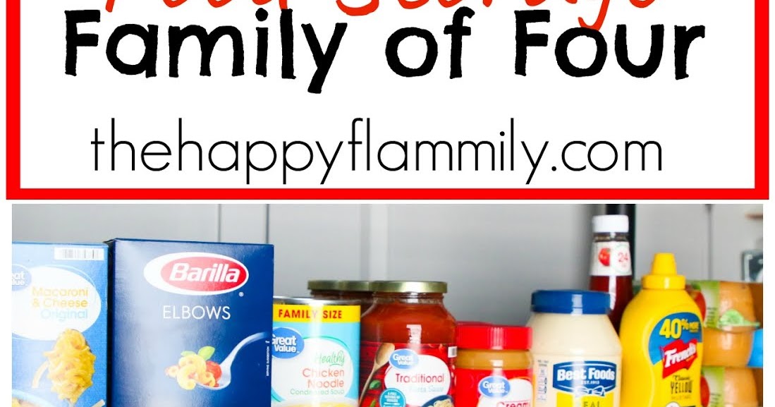 Household & food supplies (stock up lists) - Family Food on the Table