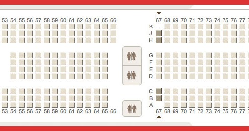 Airbus A380 Seating Chart
