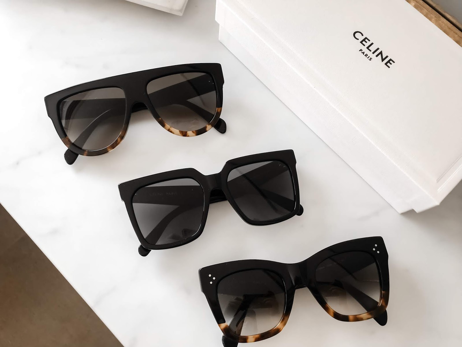 celine sunglasses box