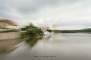 Hameln City Weserbergland Fotokunst ICM Zoomeffekt