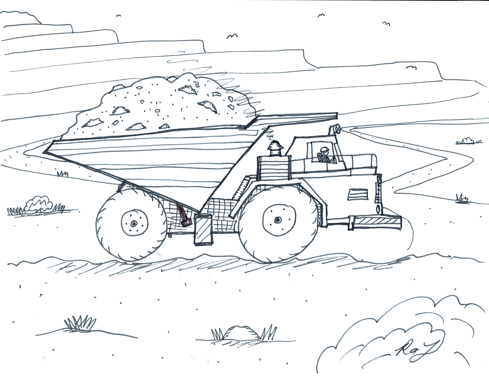 Robin&39;s Great Coloring Pages Heavy Equipment coloring pages