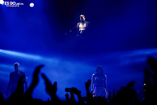 Ricky na górnej scenie Koncert Ricky'ego Martina w Polsce, Ergo Arena w Gdańsku