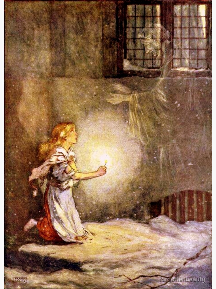 The Wise Crone's Cottage in the Woods "The Little Match Girl" Andersen's New Year's Message