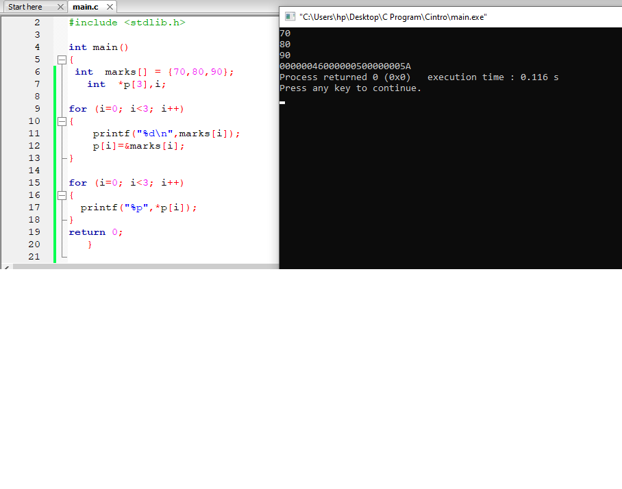 Basic Concept of Pointer in C and it's uses #DOTC_Mdb