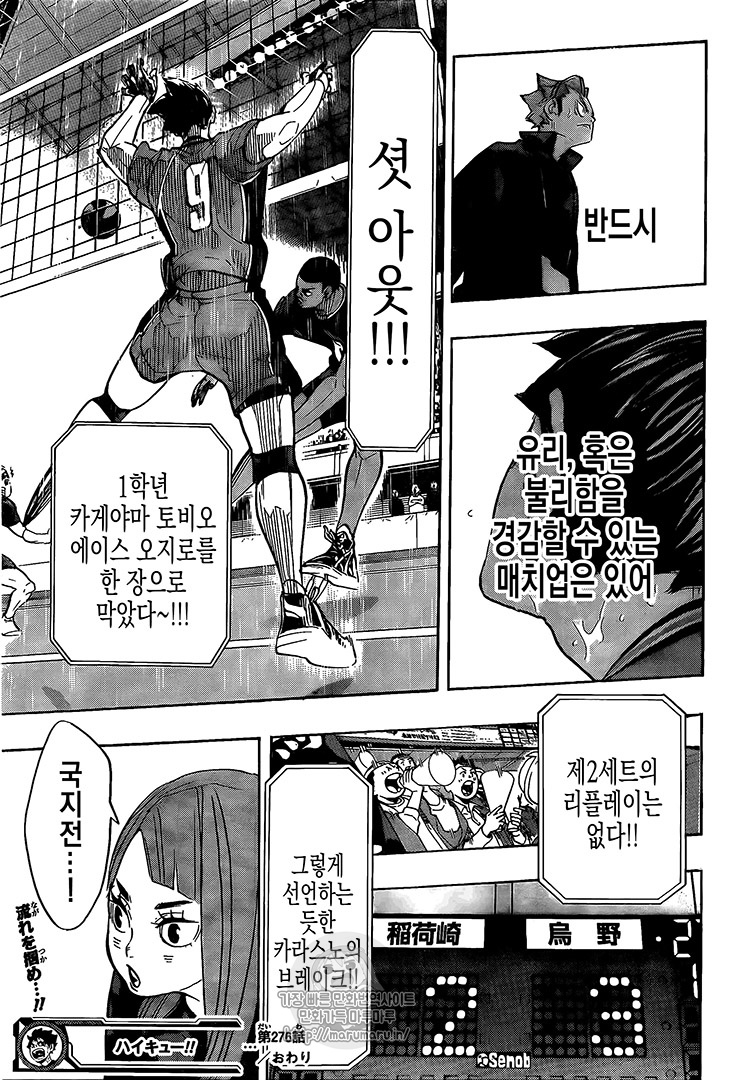 Haikyuu Spoilers & RAW Chapter 276 - Page 19