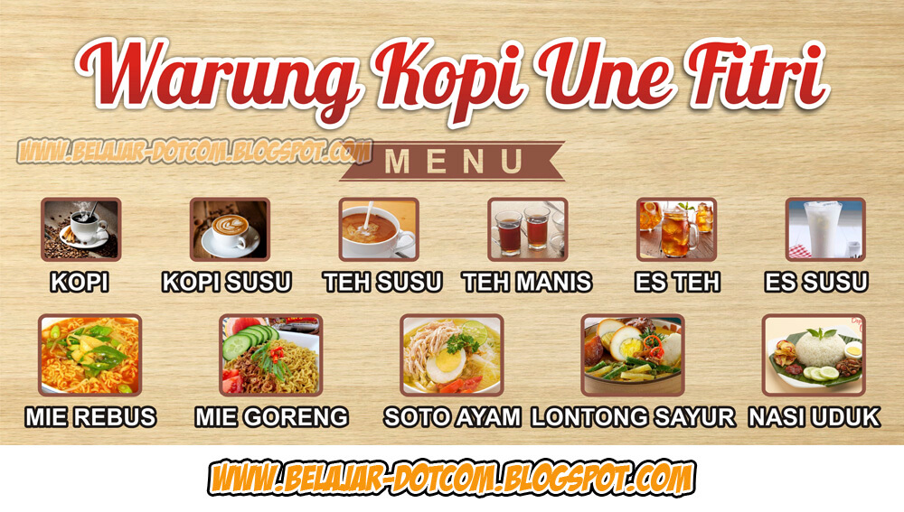 Membuat Desain  Spanduk Warung  Kopi  Desain  Modern dengan 