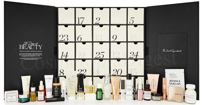 NET-A-PORTER BEAUTY ADVENT CALENDAR 2019 spoilers and contents