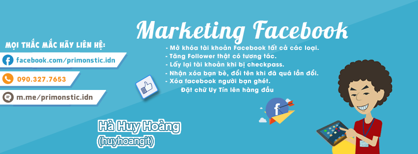 Psd ảnh bìa marketing facebook