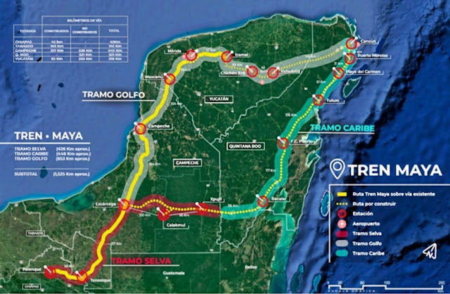 Firman 159 organizaciones y 85 activistas contra Tren Maya; AMLO recibe la carta