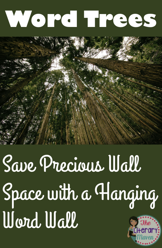 Word Trees: Save Precious Wall Space with a Hanging Word Wall - The