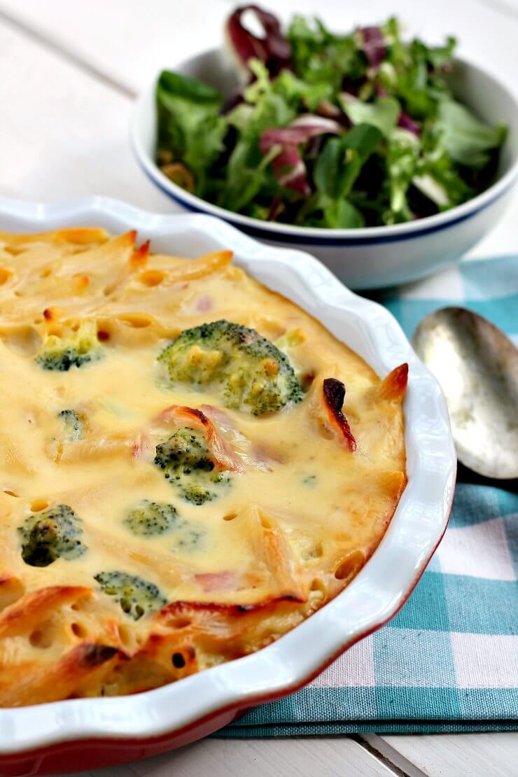 Bacon, Broccoli and Cheddar Pasta Bake A Cornish Food Blog Jam and