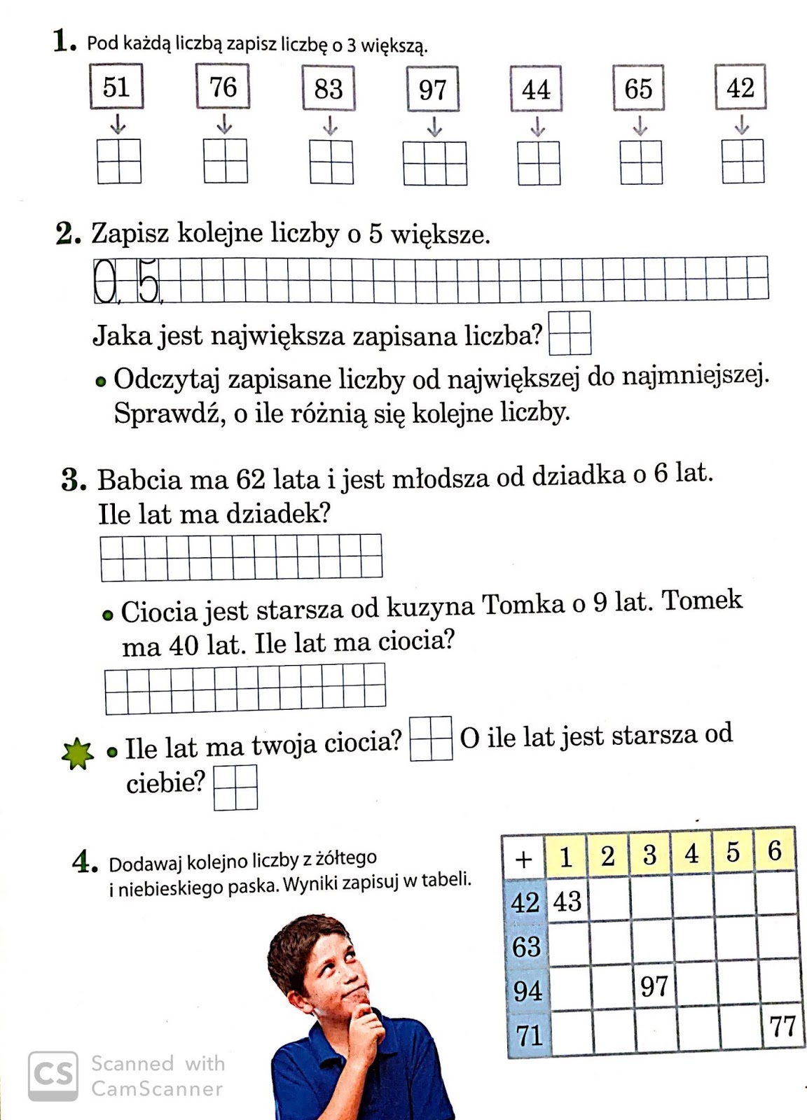 Uzupełnij Obliczenia 3 4 1 8 Klasa 2a uczy się w domu: edukacja wczesnoszkolna 26.03.2020