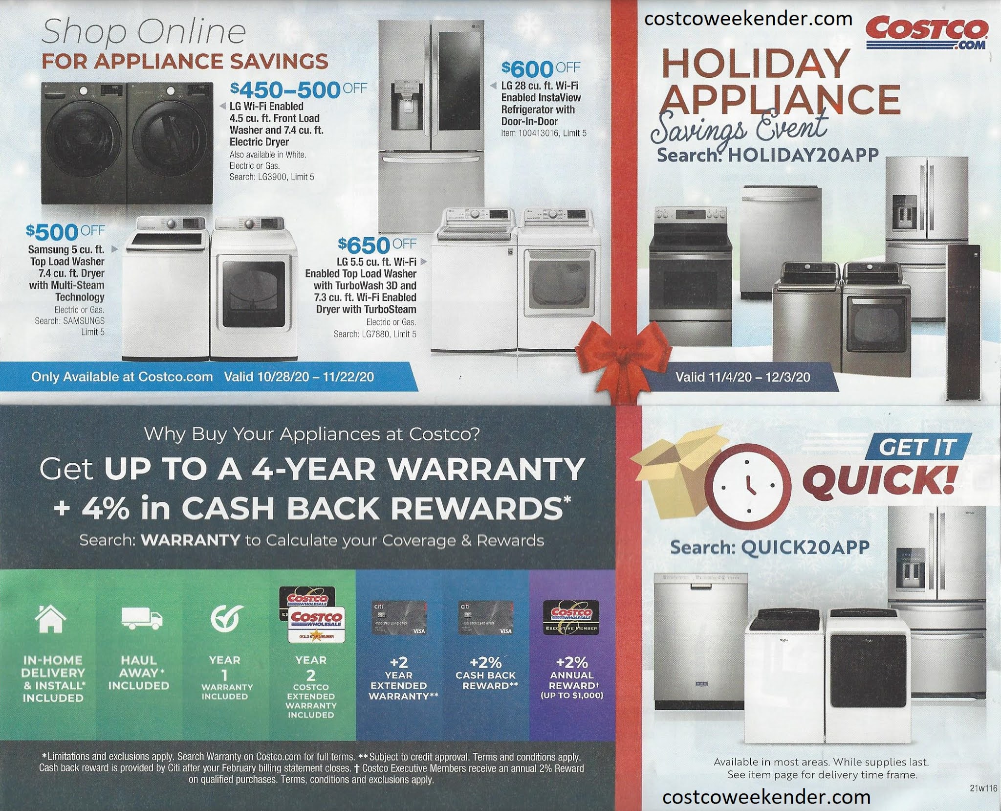 November 2020 Costco Coupon Book Costco Weekender