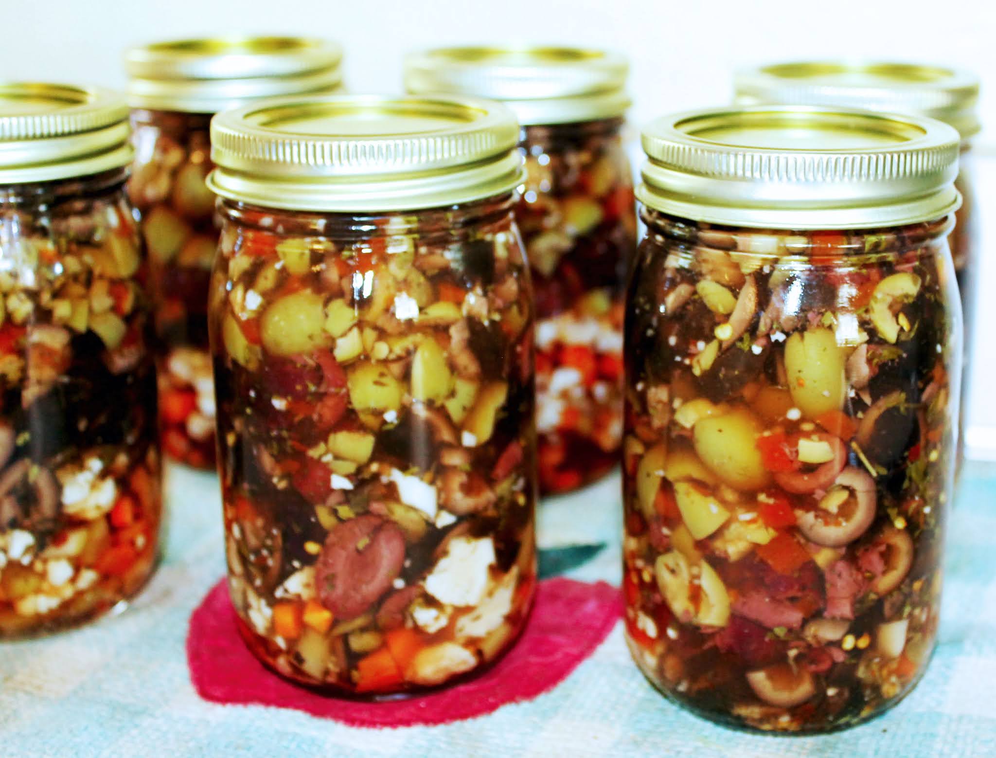 Cooking With Mary and Friends Muffuletta Olive Salad