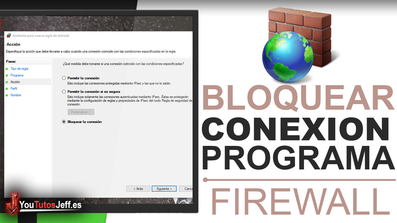 Como Bloquear un Programa con Firewall de Windows - Bloquear Acceso a Internet