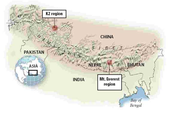 Где находится к2 в какой стране. Вершина k2, гималаи. Где находится к2 в какой стране. Каракорум горы на карте. Гора к2 высота.