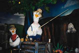 Fishing Geese Splash Mountain Ride Magic Kingdom Walt Disney World Fishing Geese Splash Mountain Ride Magic Kingdom Walt Disney World