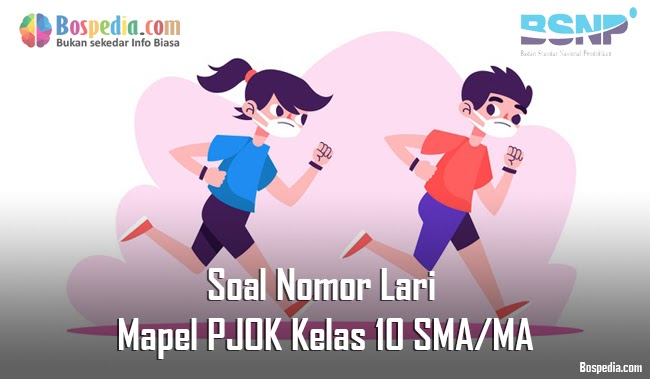 Gerakan lari dengan kecepatan sedang biasanya digunakan dalam lomba lari