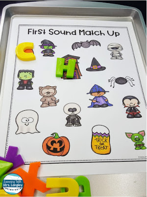 HalloweenCookie Sheet Activities are a fun way for toddlers, preschool, kindergarten or first grade students to practice foundational skills. With a fun Halloween theme these are perfect for centers, small groups, or as an intervention not to mention it is great for finemotor! #alphabet #kindergarten  #teacherspayteachers #halloween