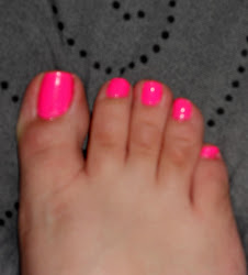 pink colors toes neon sinful polish nail toenails am