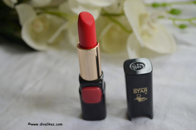 L'Oreal Paris Pure Reds Color Riche Star Collection Pure Vermeil Lipstick Review