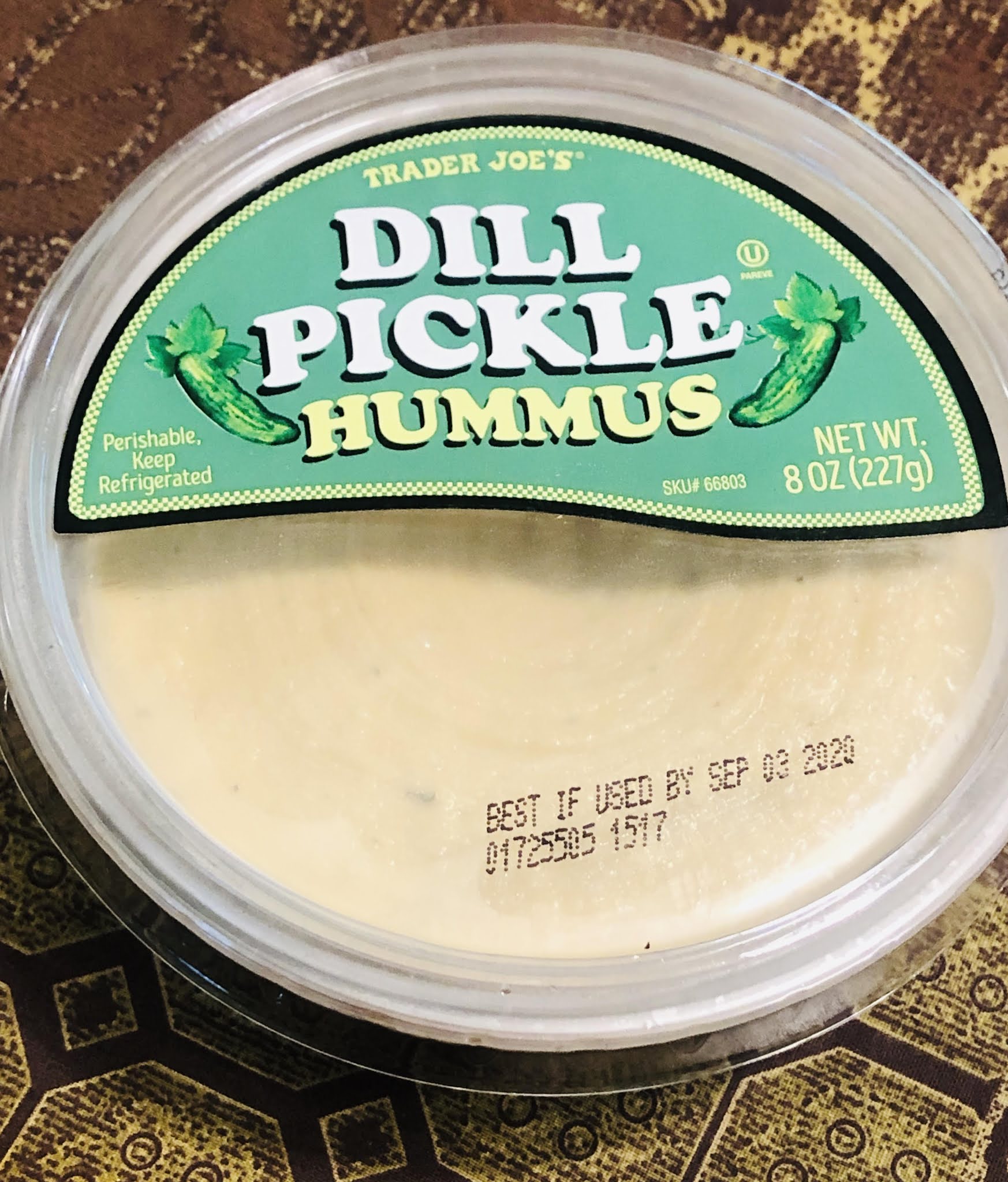 Trader Joe's Dill Pickle Hummus