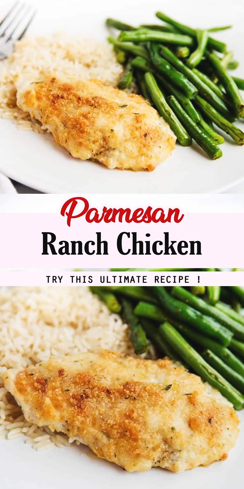 PARMESAN RANCH CHICKEN 3 SECONDS