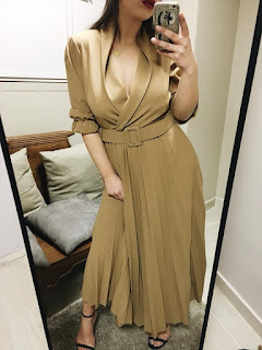 Abito lungo beige Abito lunghi donna taglie comode