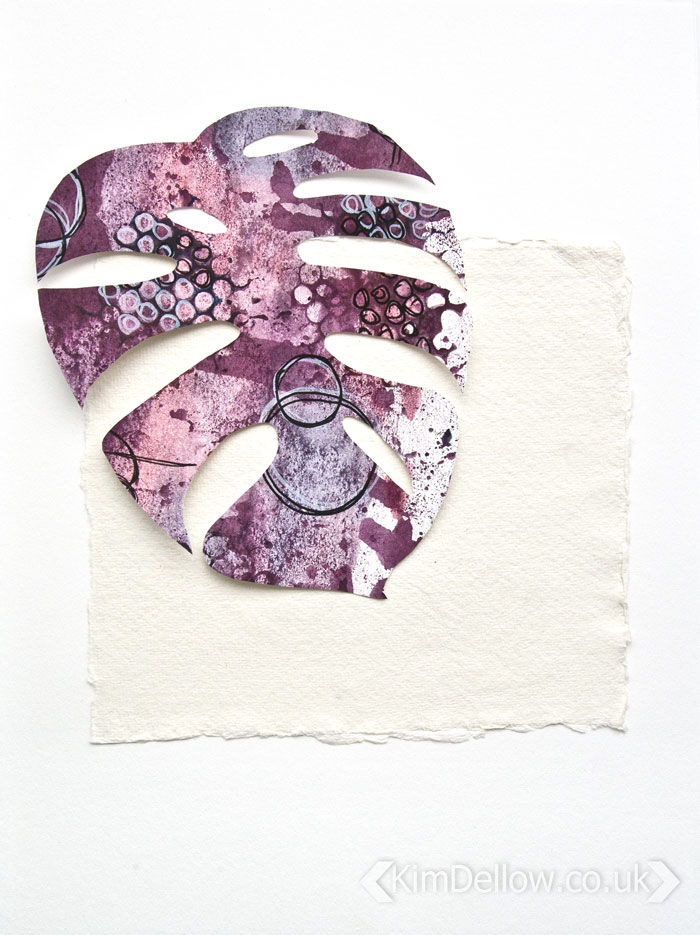 5 Ways To Use Stencils On An Art Journal Page 
