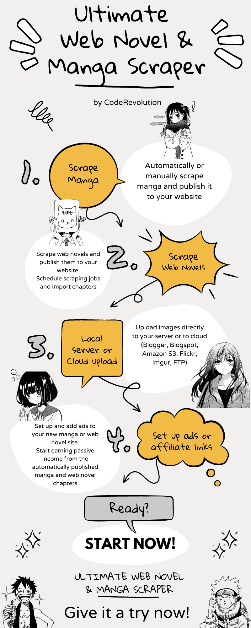 Ultimate Web Novel and Manga Scraper Plugin
