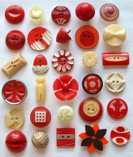 My Paisley World Collections Vintage Buttons