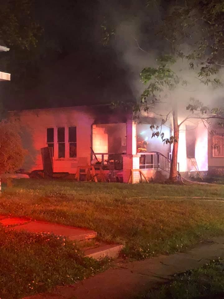 Inside Joplin House fire a 1716 S. Empire ruled accidental