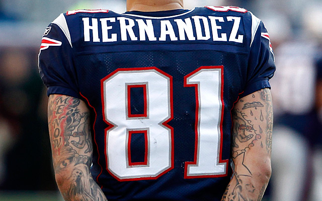 aaron hernandez jersey patriots
