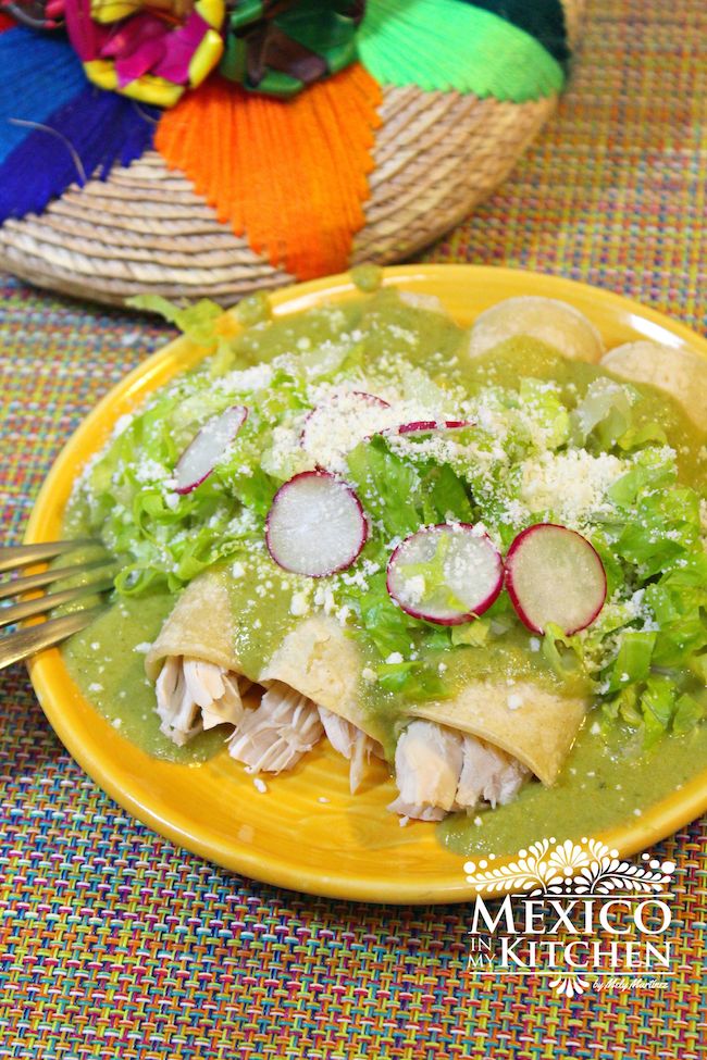 How to make Creamy Roasted Poblanos Enchiladas Traditional Homestyle
