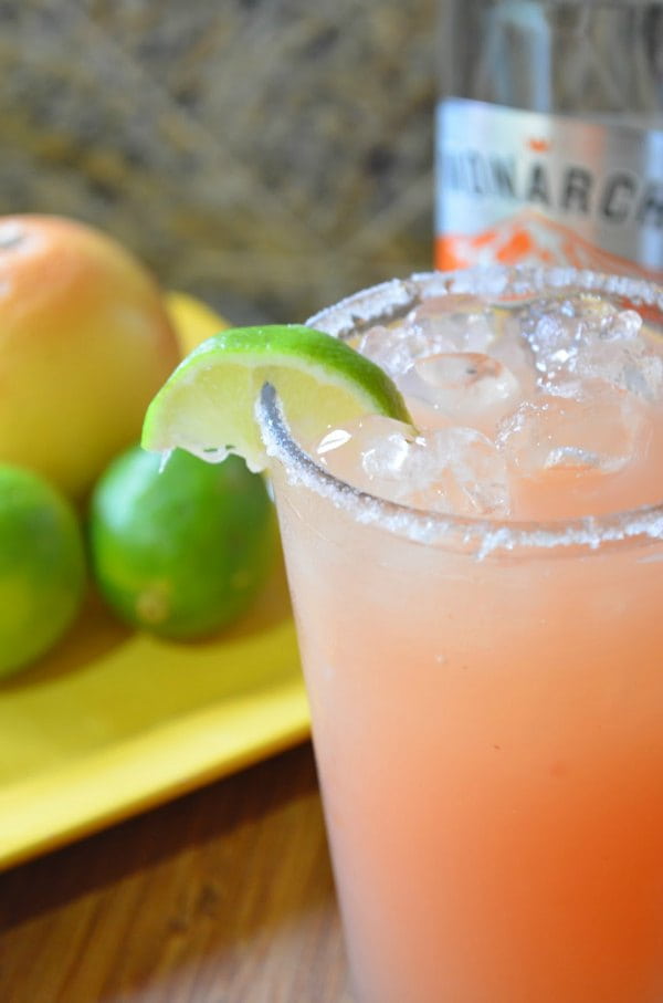 Pink Grapefruit Lime Margaritas Recipe Serena Bakes Simply From Scratch