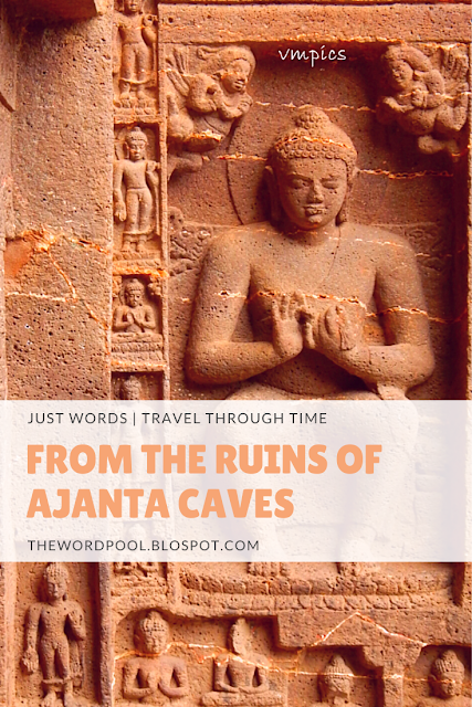 From the Ruins of - Ajanta Caves. Explore history that has been preserved for more than 2000 years!  #Maharashtra #AjantaCaves #India #History #Architecture