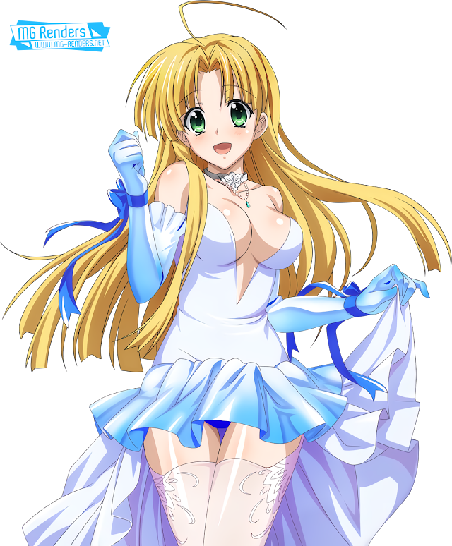 High School DxD - Asia Argento Render 77 - Anime - PNG Image without background