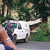 Por voladura de camioneta cerrada la circulación en la carretera federal Tlapacoyan-Martinez.
