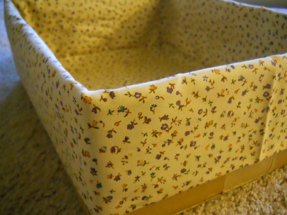 Romantic Ruminations Fabric Box/Liner Making Simpler Way