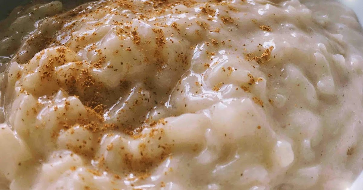 Culinary Physics How to Make Jasmine Rice Pudding Quick Recipe for