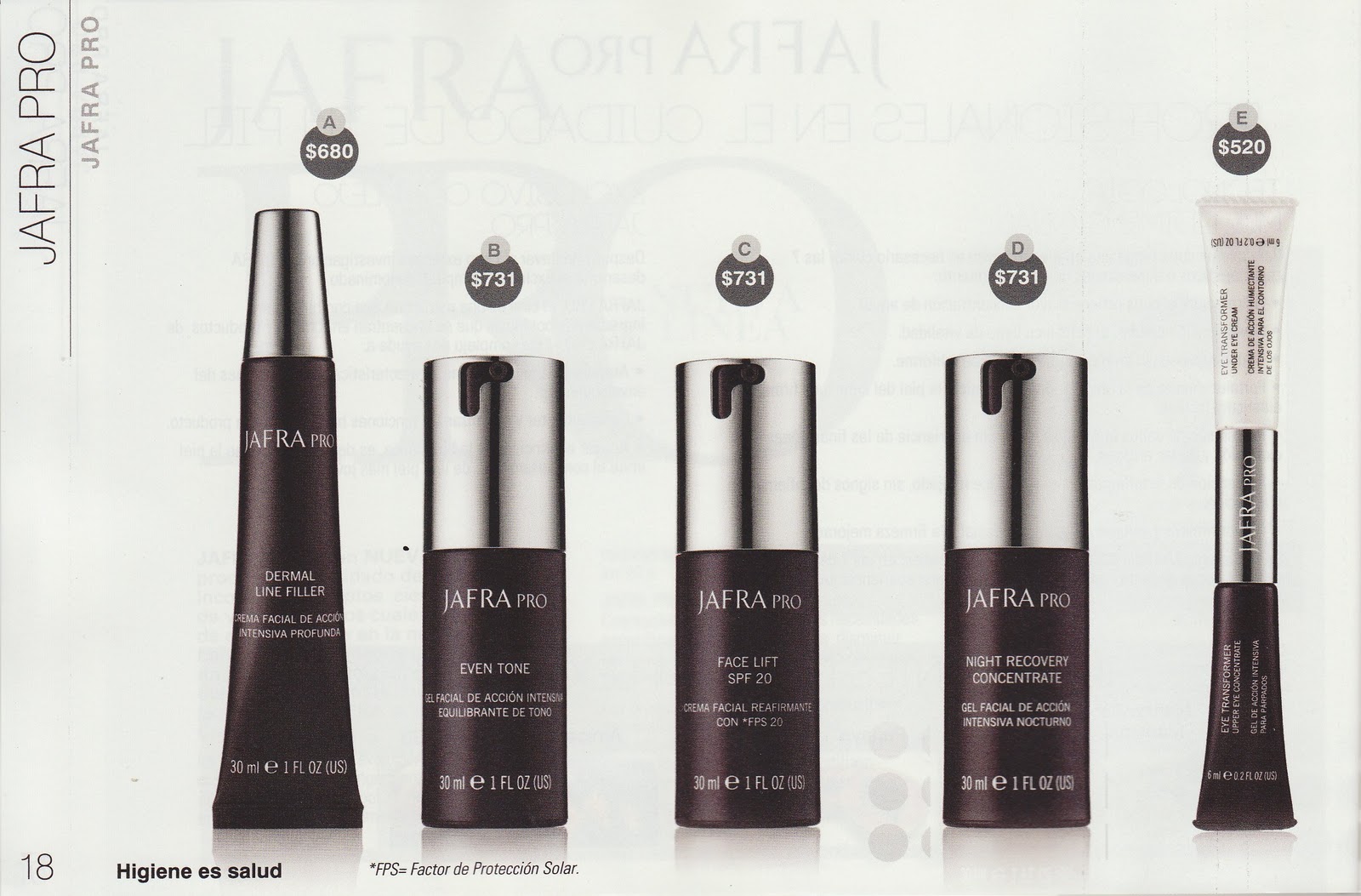 Jafra Coahuila 03 Línea Jafra Pro